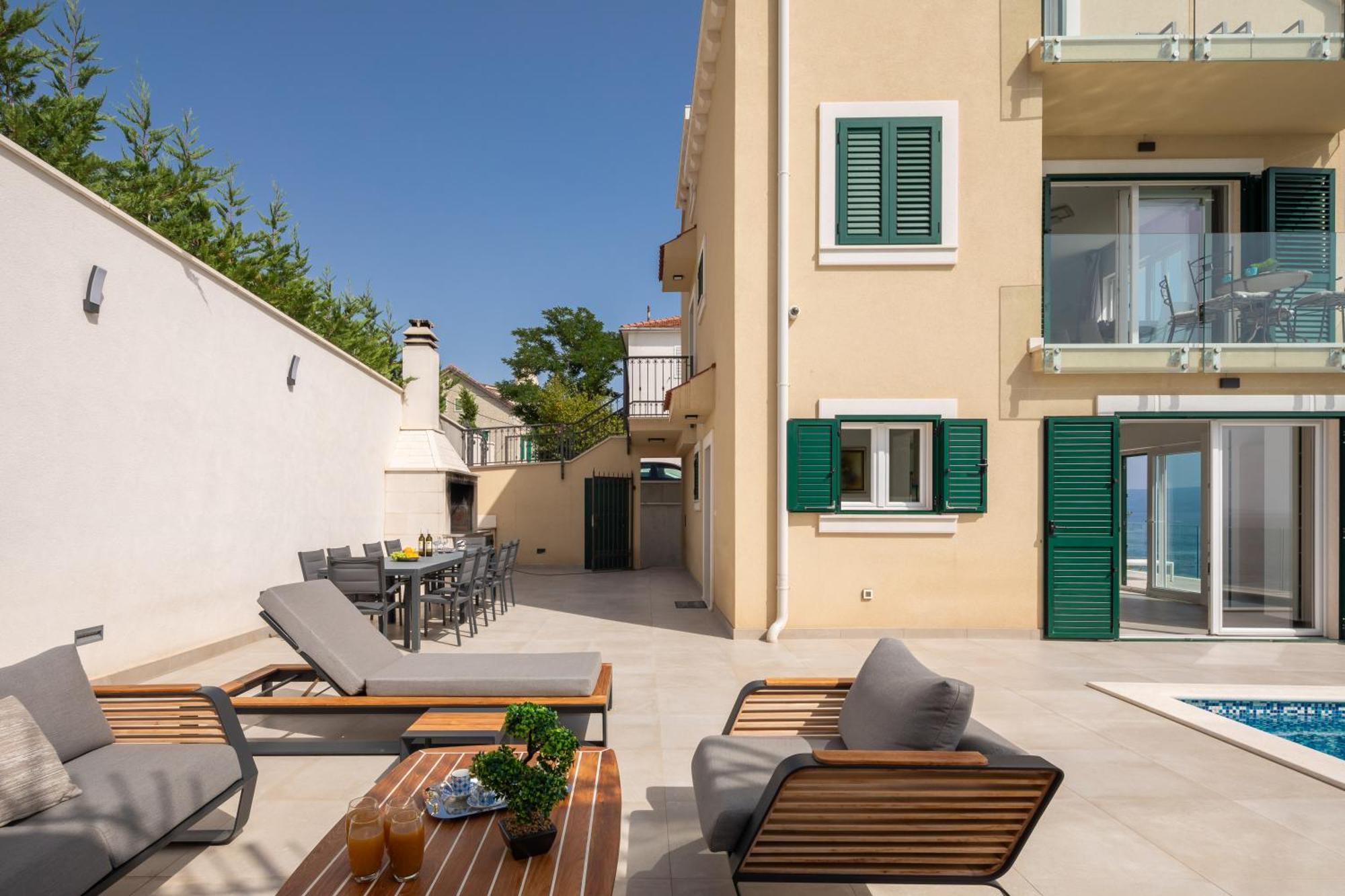 Epetium Beach Villa Split Ngoại thất bức ảnh